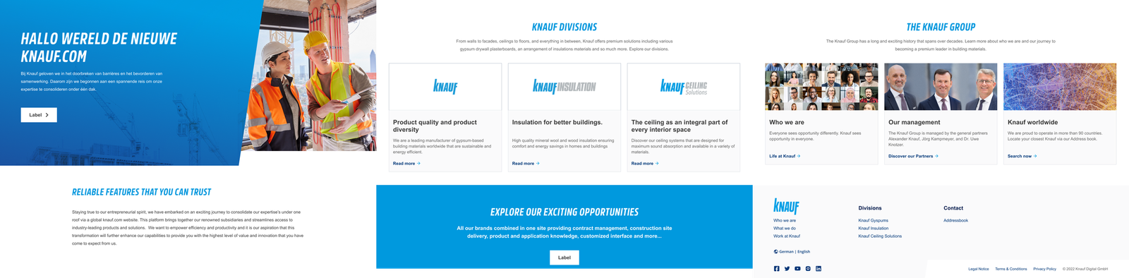 Knauf.com cover